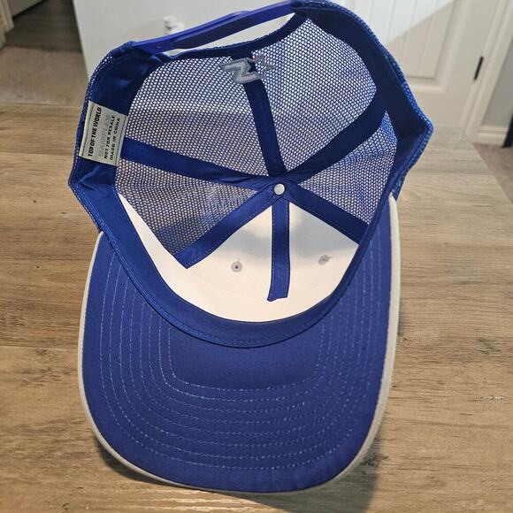 Vintage Duke University Blue Devils Trucker Hat Cap 90s DU Blue Gray NCAA Retro - Picture 7 of 8